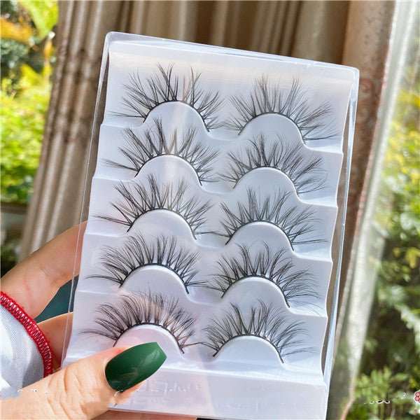 Curled Messy Cross Sparse Mixed Blood Super Fairy Lashes - AMIR BAGS INDIA PRIVATE LIMITED