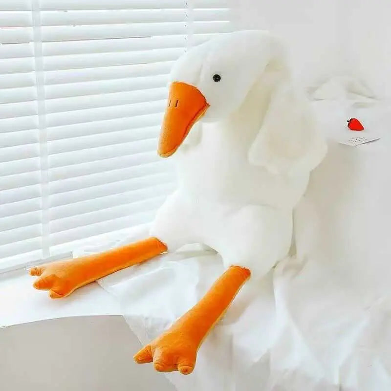Cute Big White Geese Pillow Plush Toy - AMIR BAGS INDIA PRIVATE LIMITED