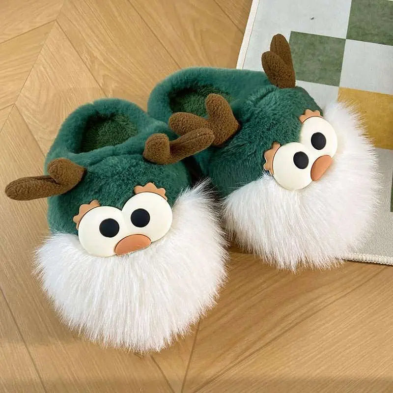 Cute Cartoon Christmas Deer Cotton Shoes Winter Indoor Floor Home SlipOverview:Unique design, stylish and beautiful.Good material, comfortable feet.A variety of colors, any choice.Specification:Upper material: PlushSole material: EVAApDropshipmanAMIR BAGS INDIA PRIVATE LIMITEDnull