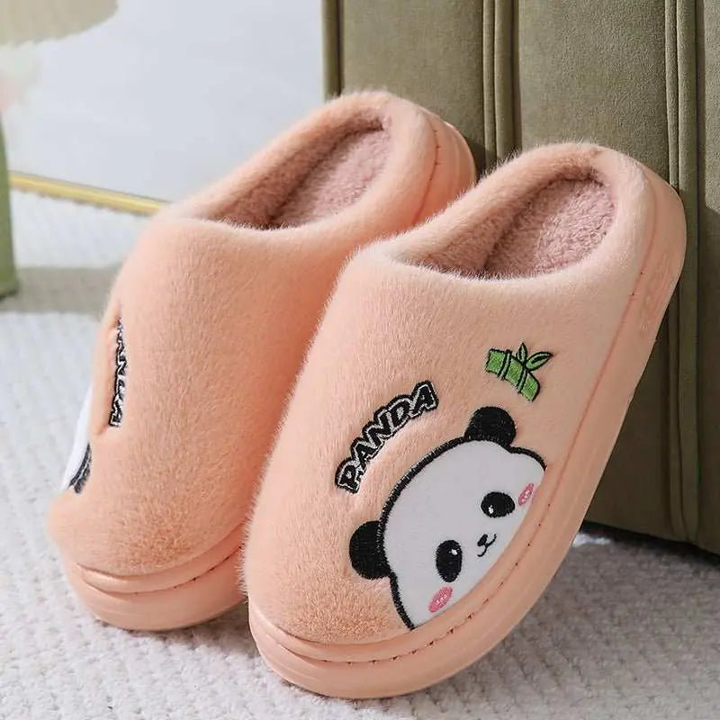 Cute Cartoon Panda Slippers Home Winter Warm Thick-soled Floor BedroomOverview:Unique design, stylish and beautiful.Good material, comfortable feet.A variety of colors, any choice.Specification:Types of slippers: Toe slip slippersSole DropshipmanAMIR BAGS INDIA PRIVATE LIMITEDnull
