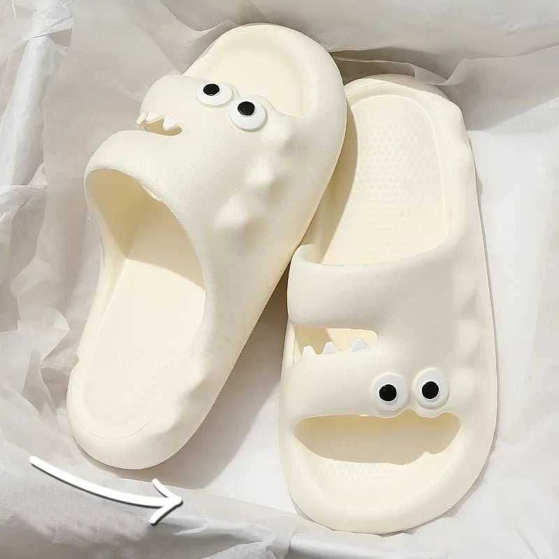 Cute Cartoon Slippers For Women Men Indoor And Outdoor Non - slip Thick Soles Floor Bathroom Slippers Fashion House Shoes - AMIR BAGS INDIA PRIVATE LIMITED
