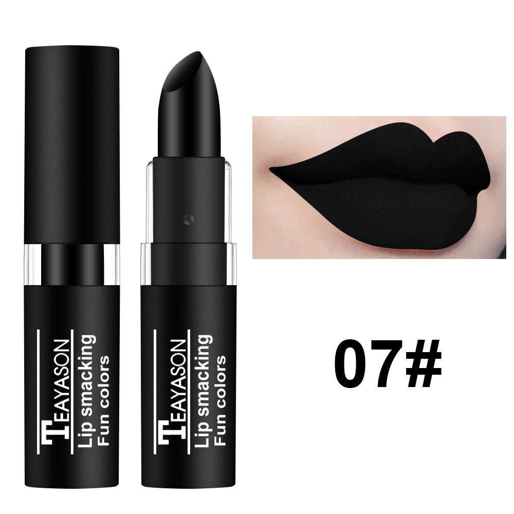 Dark Lipstick White Nude Color Vampire Halloween Creative Makeup Retro - AMIR BAGS INDIA PRIVATE LIMITED