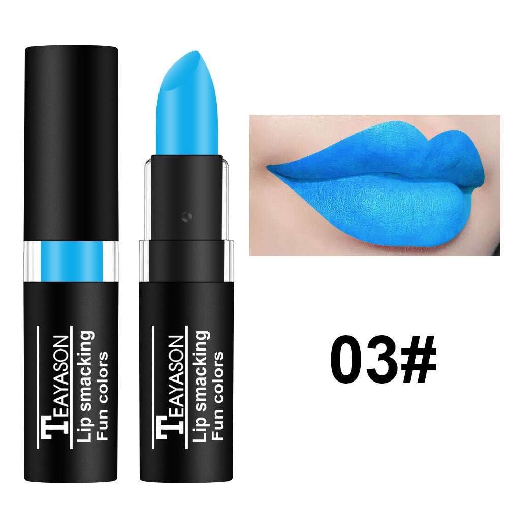 Dark Lipstick White Nude Color Vampire Halloween Creative Makeup Retro - AMIR BAGS INDIA PRIVATE LIMITED
