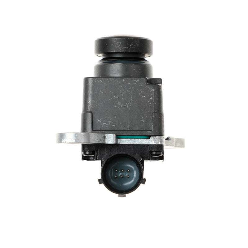 Rear view reversing camera for 2013-2017 Dodge 1500-4500 with plastic shell and rotating angle adjustment.