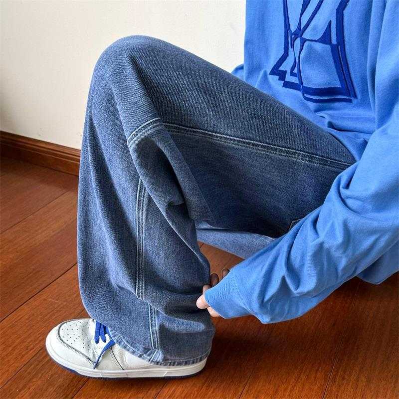 Distressed Straight Jeans For MenProduct information:Color: light blue, smoky gray, black, blue Size: M,L,XL,2XL Applicable scenarios: Leisure Main fabric composition: Cotton Applicable Gender: MaleDropshipmanAMIR BAGS INDIA PRIVATE LIMITEDnull