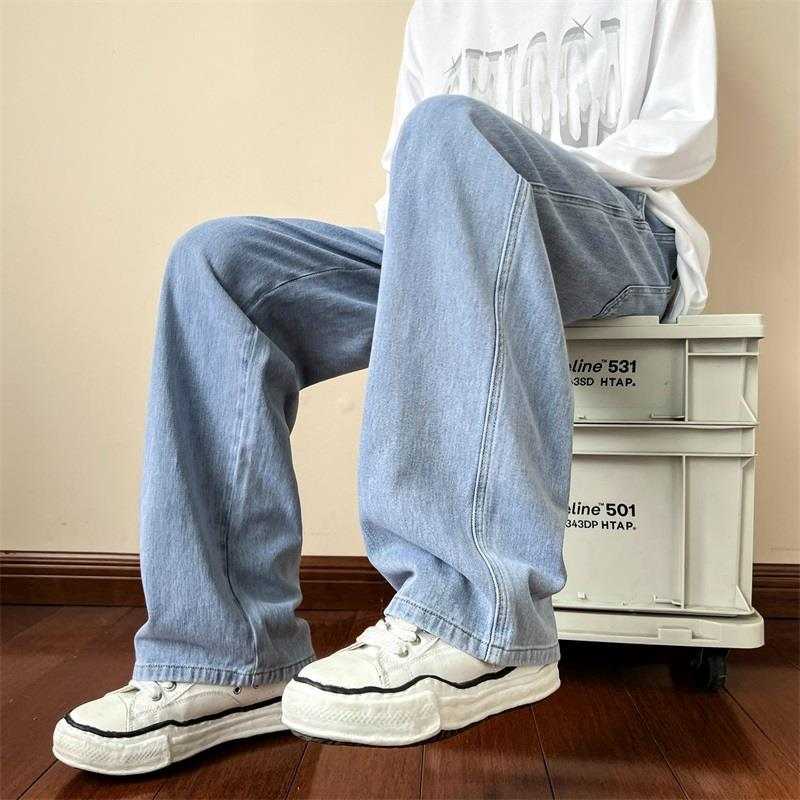 Distressed Straight Jeans For MenProduct information:Color: light blue, smoky gray, black, blue Size: M,L,XL,2XL Applicable scenarios: Leisure Main fabric composition: Cotton Applicable Gender: MaleDropshipmanAMIR BAGS INDIA PRIVATE LIMITEDnull