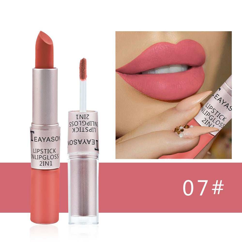 Double - ended Non - stick Cup Matte Matte Lip Gloss - AMIR BAGS INDIA PRIVATE LIMITED