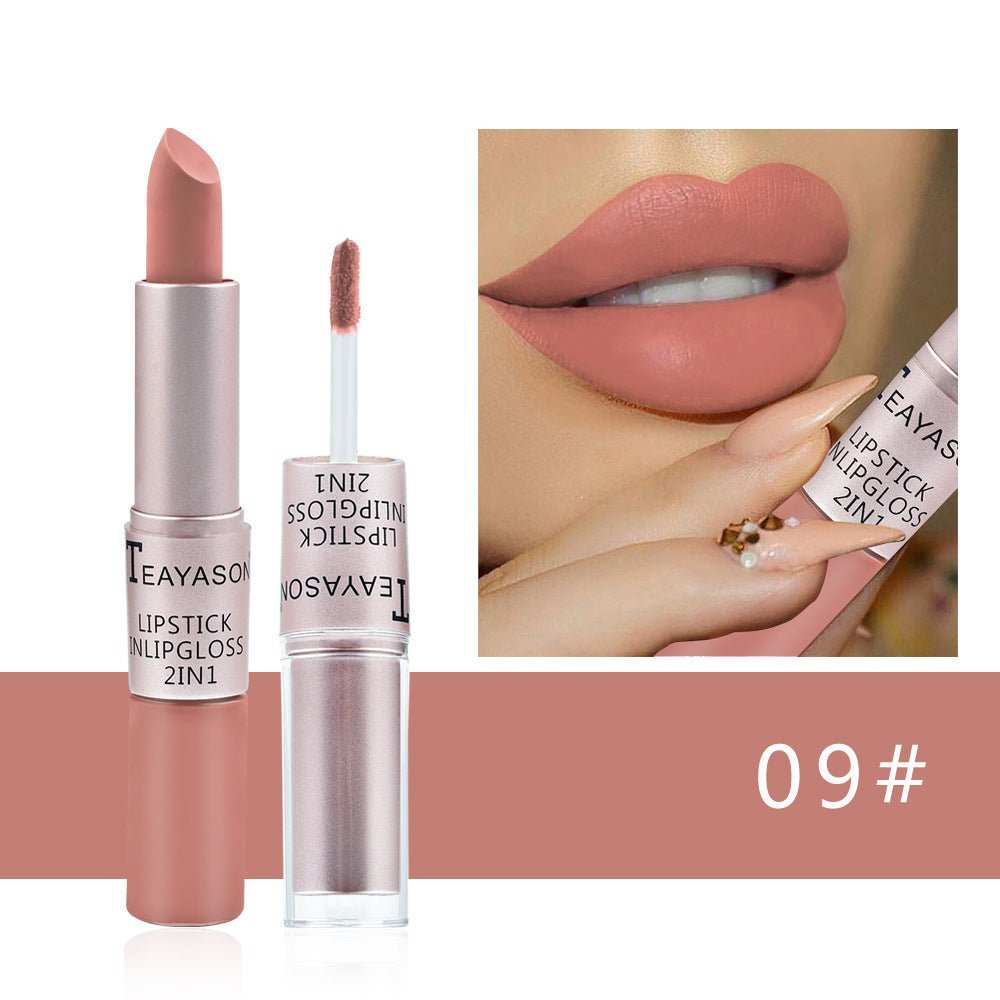Double - ended Non - stick Cup Matte Matte Lip Gloss - AMIR BAGS INDIA PRIVATE LIMITED