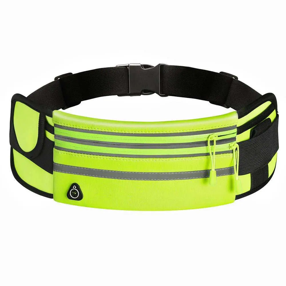 Double Zippers Waist Bags Waterproof Sports Running Fanny Pack - AMIR BAGS INDIA PRIVATE LIMITED