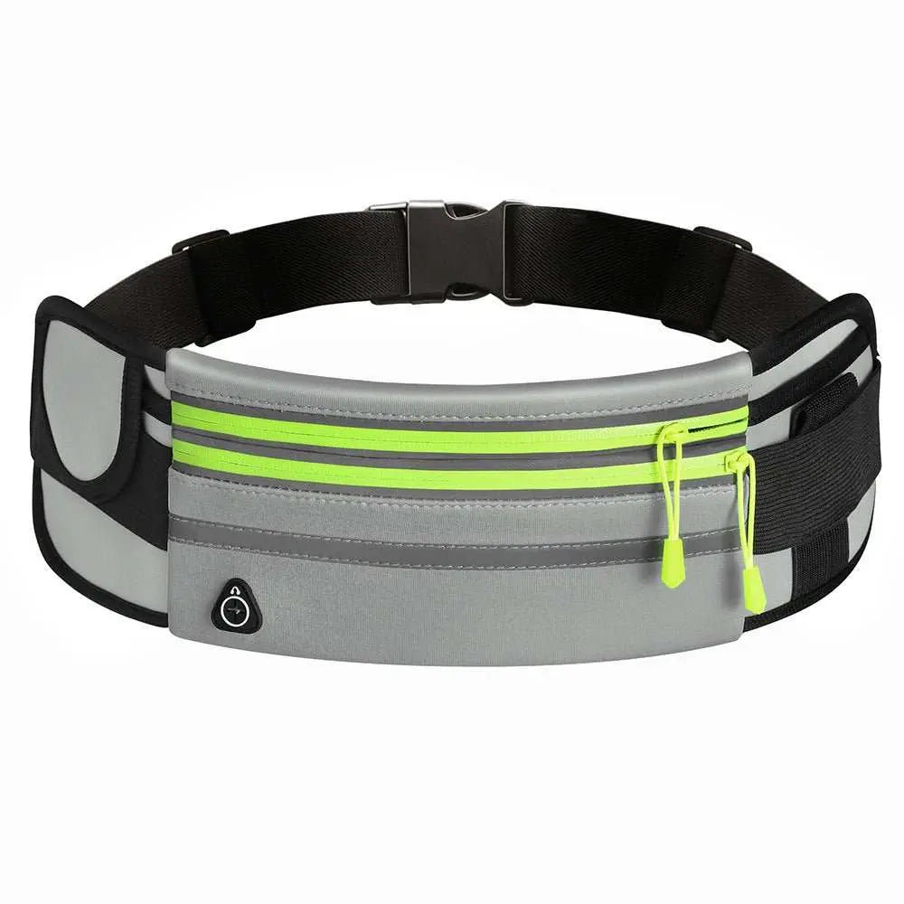 Double Zippers Waist Bags Waterproof Sports Running Fanny Pack - AMIR BAGS INDIA PRIVATE LIMITED
