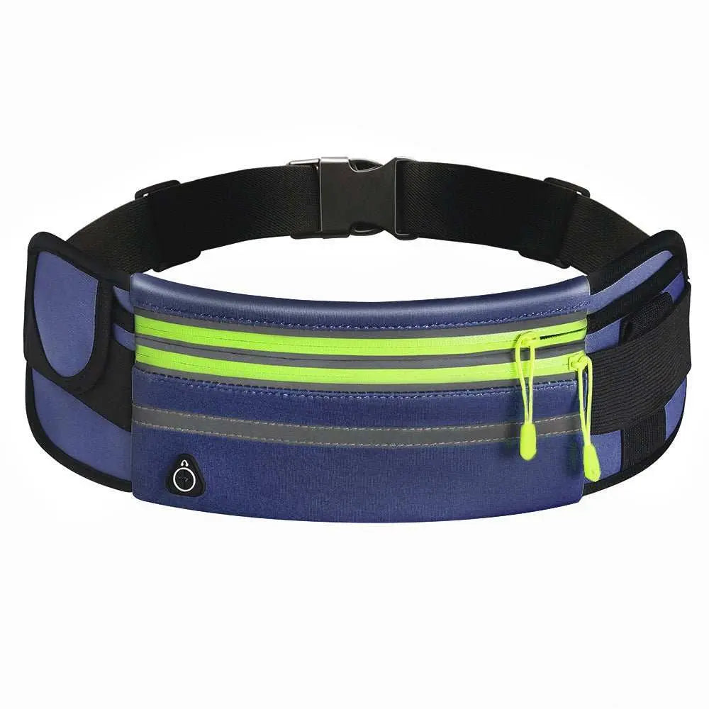 Double Zippers Waist Bags Waterproof Sports Running Fanny Pack - AMIR BAGS INDIA PRIVATE LIMITED