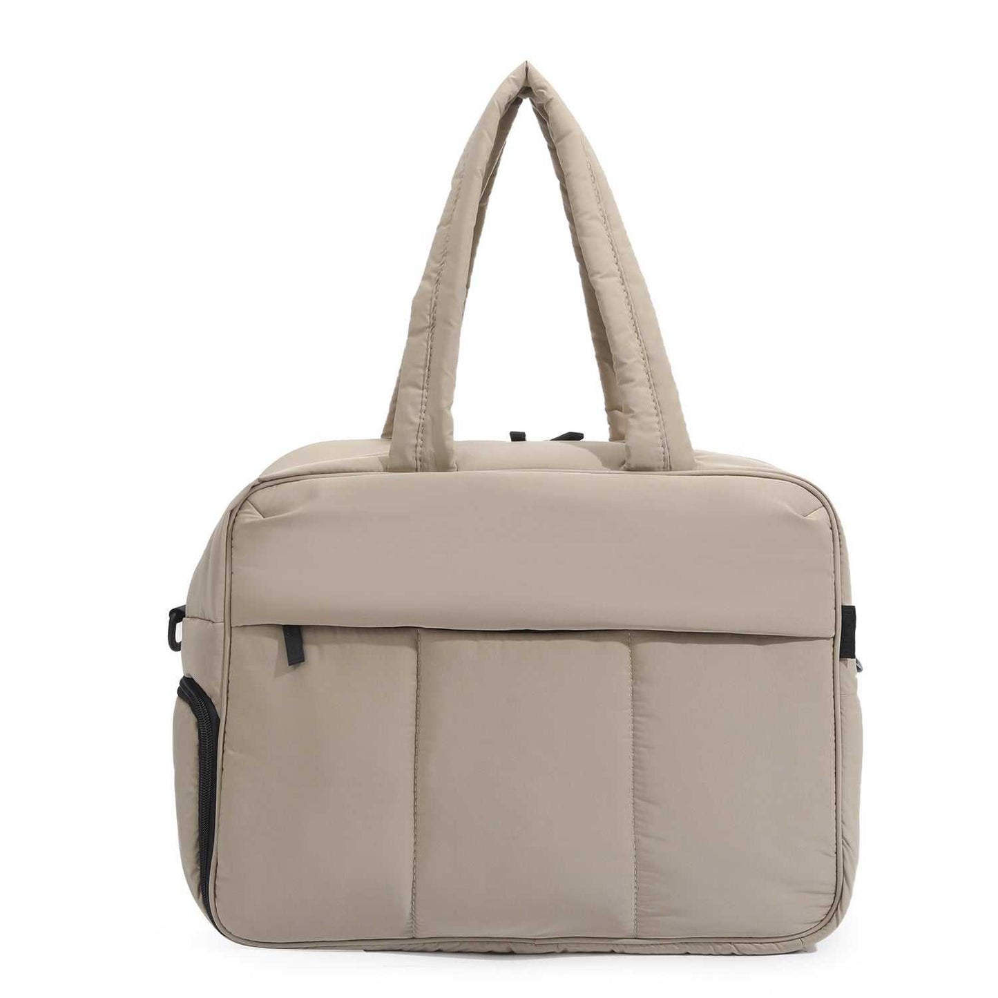 Down Handbags Winter Travel Duffle Bag With Shoes Compartment Portable Sports Yoga Gym Fitness Shoulder Bags For Weekender Overnight Tote Women - AMIR BAGS INDIA PRIVATE LIMITED