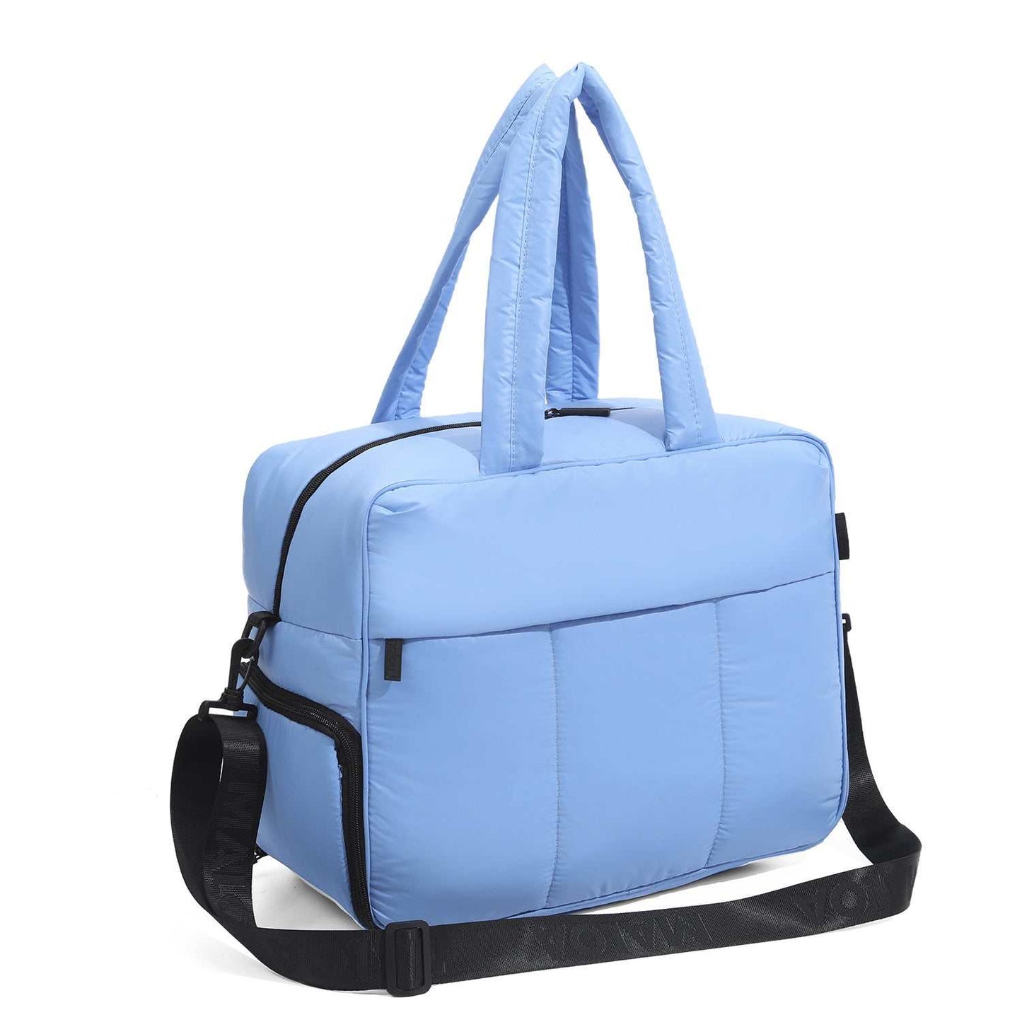 Down Handbags Winter Travel Duffle Bag With Shoes Compartment Portable Sports Yoga Gym Fitness Shoulder Bags For Weekender Overnight Tote Women - AMIR BAGS INDIA PRIVATE LIMITED