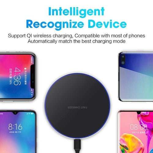 Dragon W9 30W Wireless Charging Pad - AMIR BAGS INDIA PRIVATE LIMITED