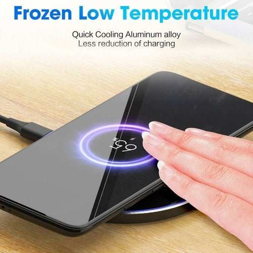 Dragon W9 30W Wireless Charging Pad - AMIR BAGS INDIA PRIVATE LIMITED