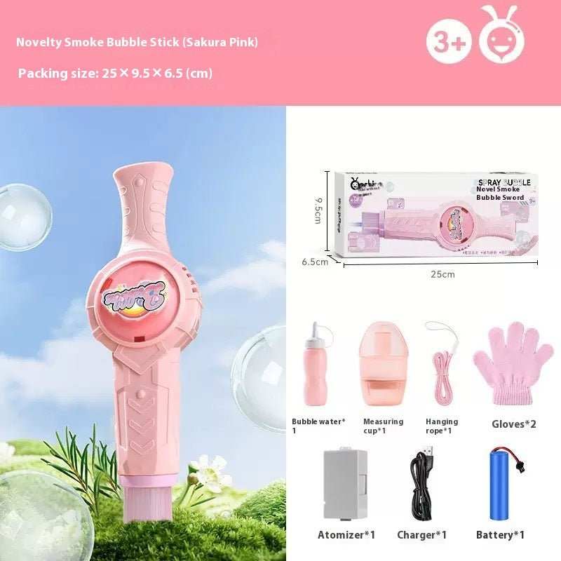 Elastic Smoke Making Machine Children's Handheld Electric Science Experiment Toy - AMIR BAGS INDIA PRIVATE LIMITED