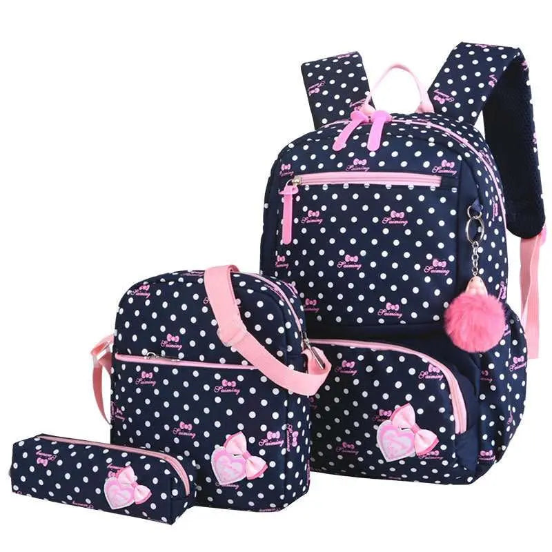 Elementary School Girl Korean Style Cute Princess Backpack - AMIR BAGS INDIA PRIVATE LIMITED