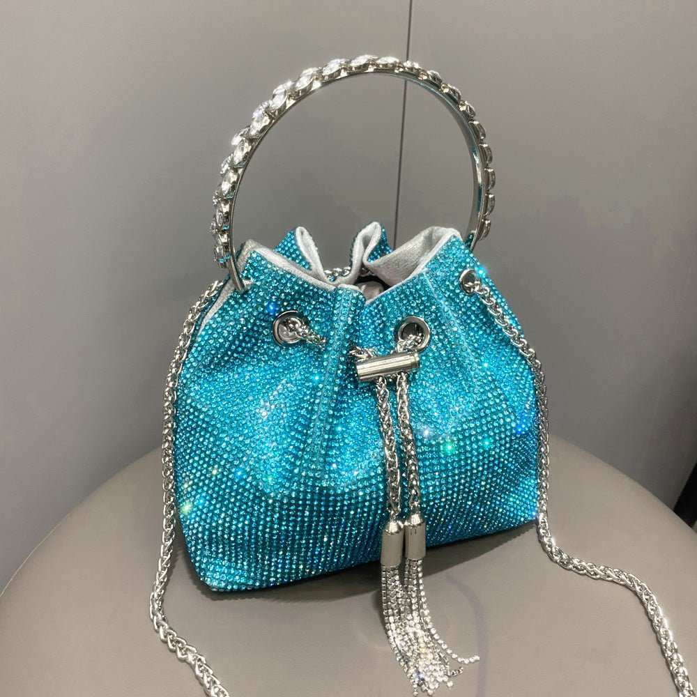 European And American Shiny Diamond Handbag For Women - AMIR BAGS INDIA PRIVATE LIMITED