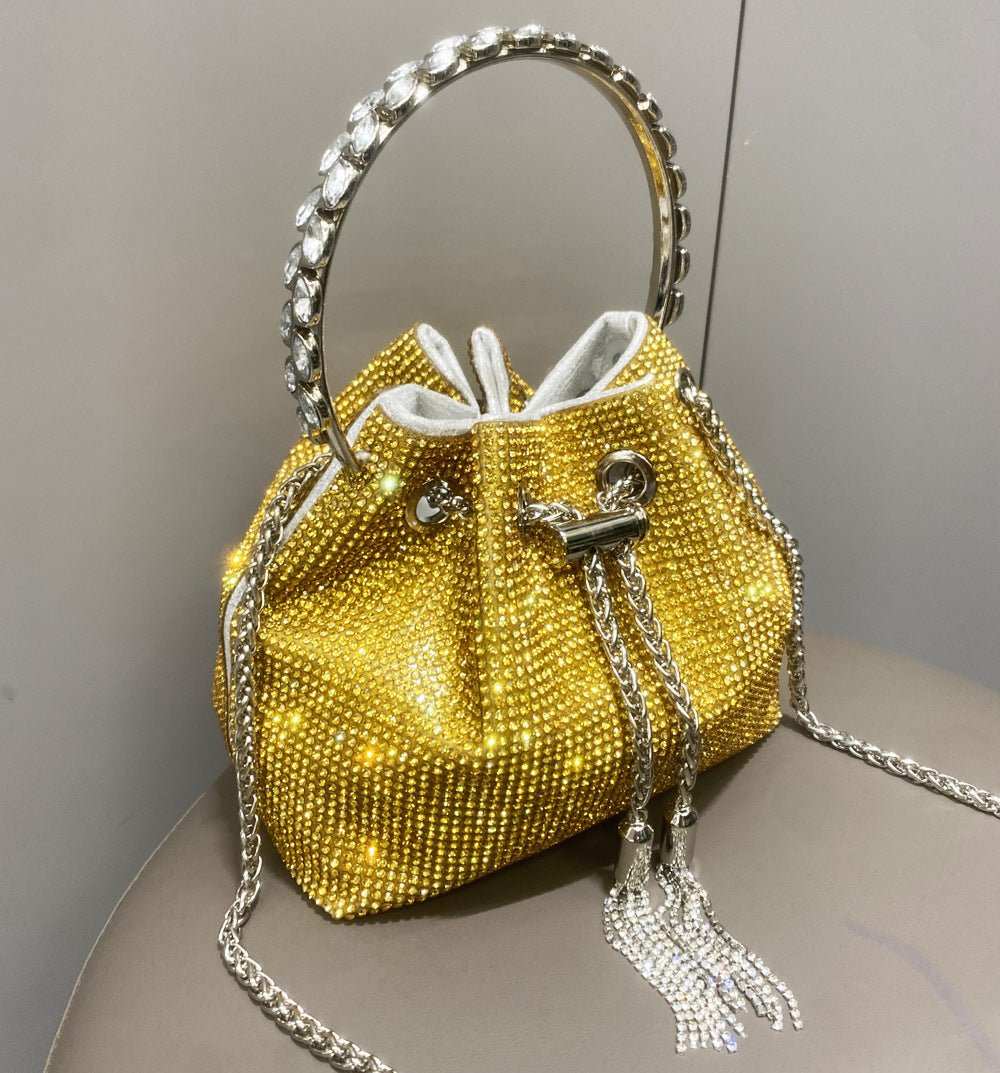 European And American Shiny Diamond Handbag For Women - AMIR BAGS INDIA PRIVATE LIMITED