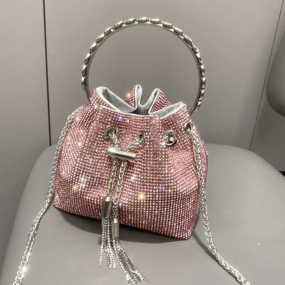 European And American Shiny Diamond Handbag For Women - AMIR BAGS INDIA PRIVATE LIMITED