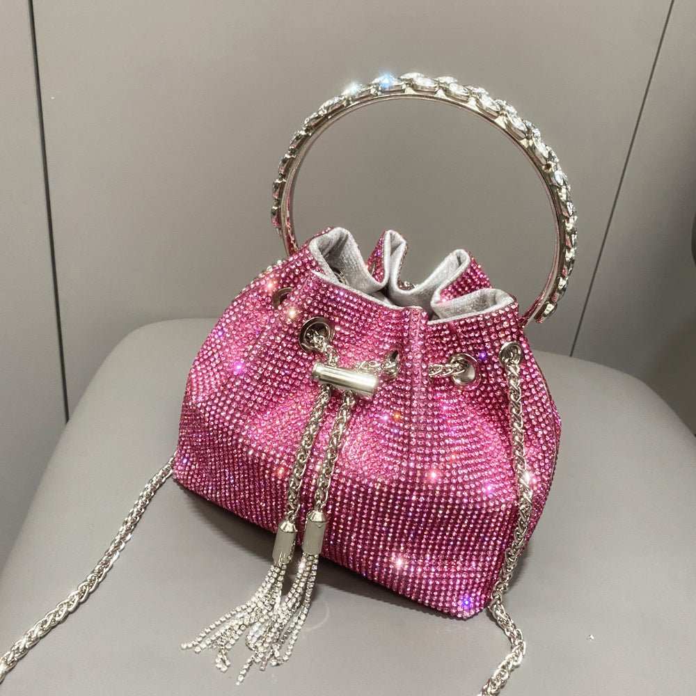 European And American Shiny Diamond Handbag For Women - AMIR BAGS INDIA PRIVATE LIMITED