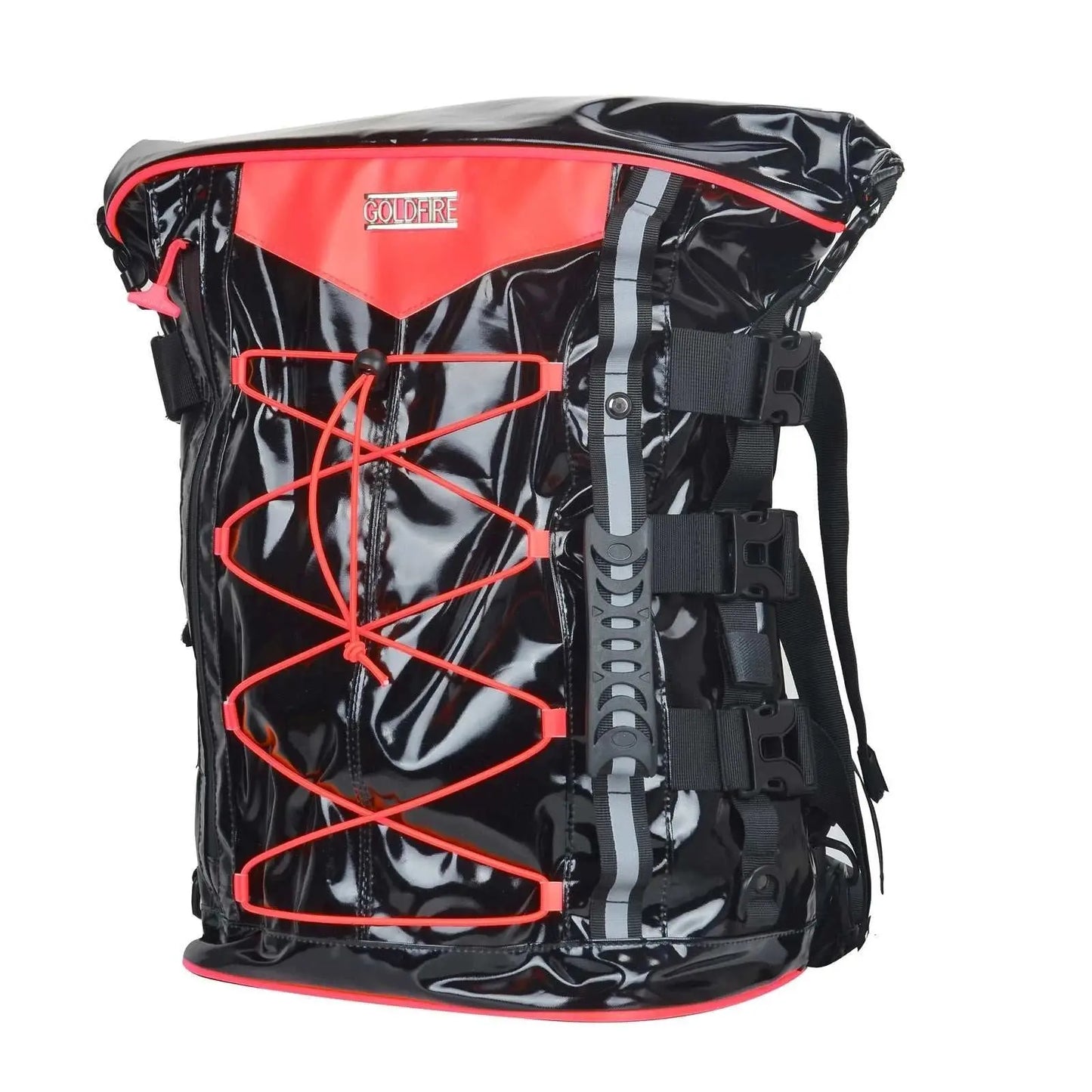 Expandable Motorcycle Tail Bag Travel Luggage Sissy Bar Bag Weather Resistant Tail Duffle Bag Gear Backpack with Sissy Bar Strap - AMIR BAGS INDIA PRIVATE LIMITED