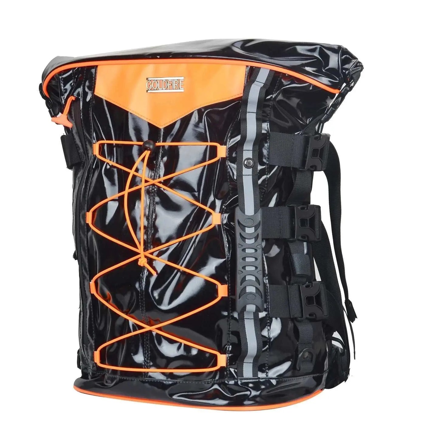 Expandable Motorcycle Tail Bag Travel Luggage Sissy Bar Bag Weather Resistant Tail Duffle Bag Gear Backpack with Sissy Bar Strap - AMIR BAGS INDIA PRIVATE LIMITED