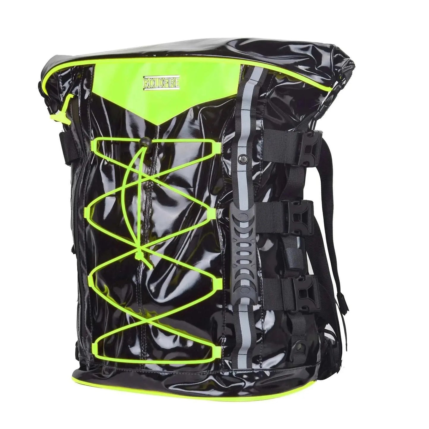 Expandable Motorcycle Tail Bag Travel Luggage Sissy Bar Bag Weather Resistant Tail Duffle Bag Gear Backpack with Sissy Bar Strap - AMIR BAGS INDIA PRIVATE LIMITED