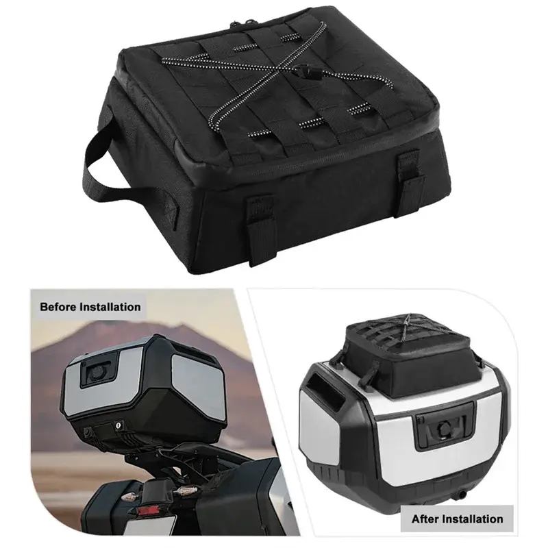 External Travel Bag Accessories For Motorcycle Tail Top Case For BMW R1300GS 2024 2025 Luggage Bag - AMIR BAGS INDIA PRIVATE LIMITED