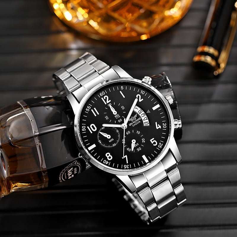 Fashion Casual Men's Multifunctional Quartz Watch - AMIR BAGS INDIA PRIVATE LIMITED