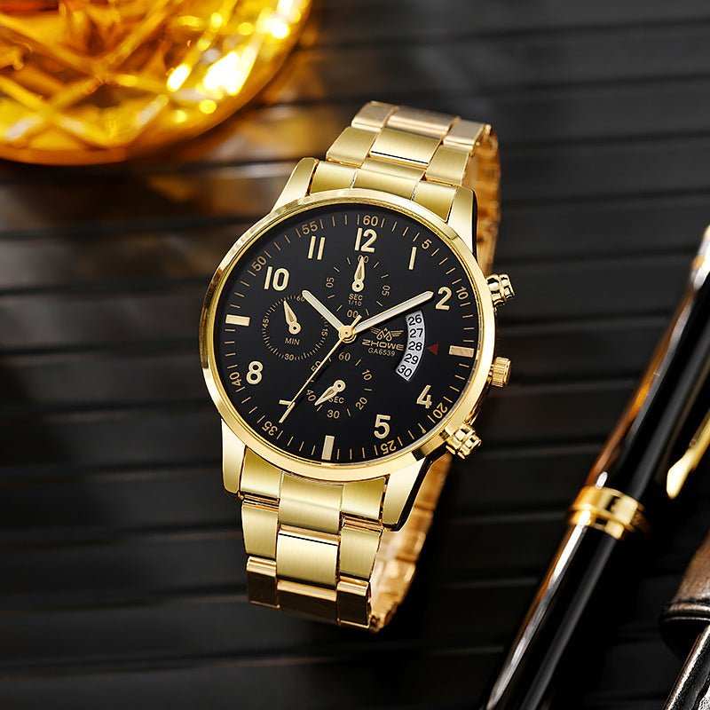 Fashion Casual Men's Multifunctional Quartz Watch - AMIR BAGS INDIA PRIVATE LIMITED