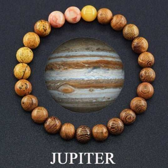 Fashion Jewelry Couples Bracelets Matte 10 Mm Stone Beads Bracelet Men Universe Energy Bangle Vintage Minimalist Elastic Jewelry Women - AMIR BAGS INDIA PRIVATE LIMITED