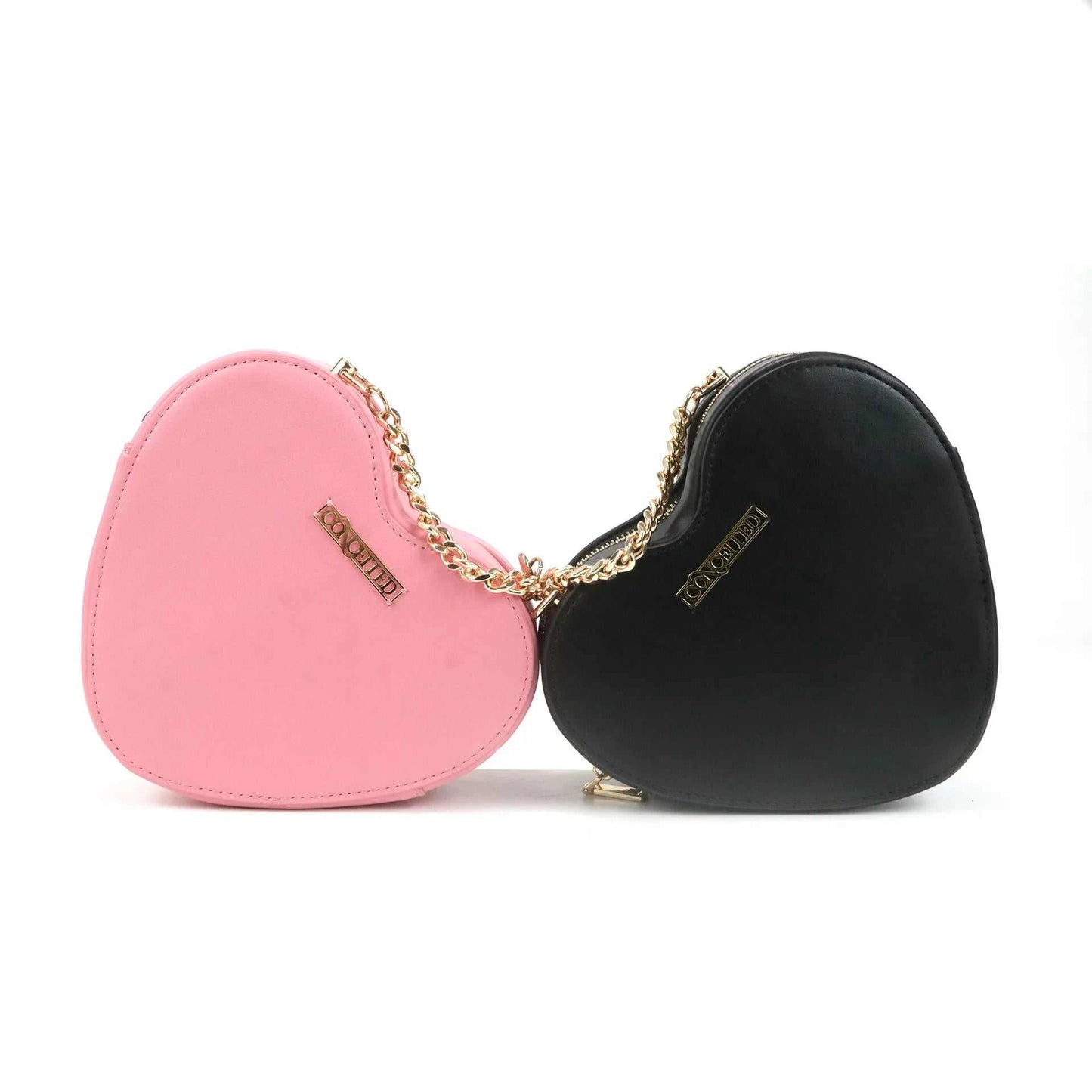 Fashion ladies small messenger bag pink black shoulder bag versatile PU leather messenger bag shopping bag handbag - AMIR BAGS INDIA PRIVATE LIMITED