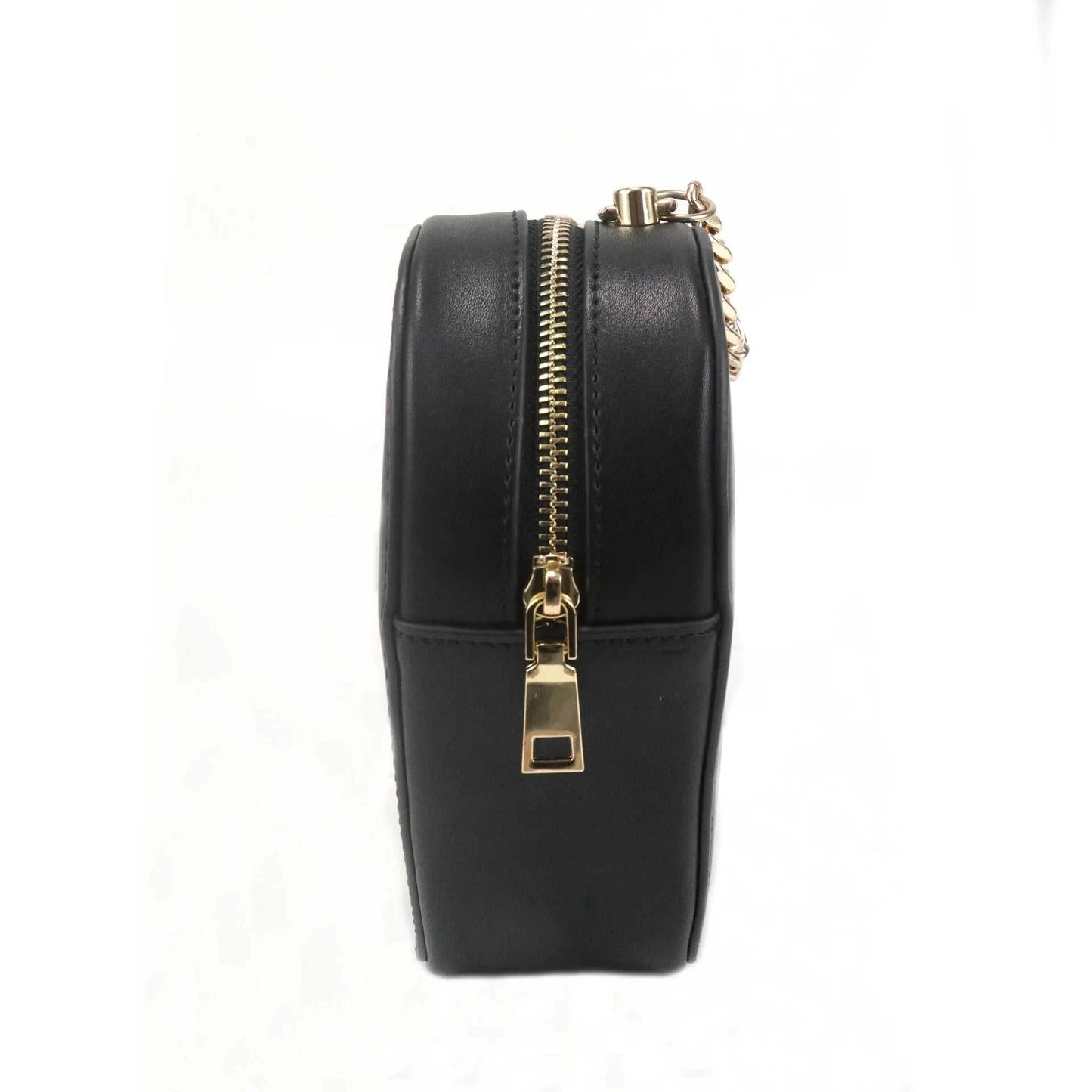 Fashion ladies small messenger bag pink black shoulder bag versatile PU leather messenger bag shopping bag handbag - AMIR BAGS INDIA PRIVATE LIMITED