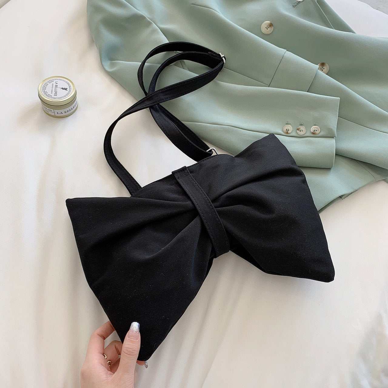 Fashion Large Bow Shoulder Bag For Girls Cute Cow Print Crossbody Bags Women Lovely Shopping Bags - AMIR BAGS INDIA PRIVATE LIMITED
