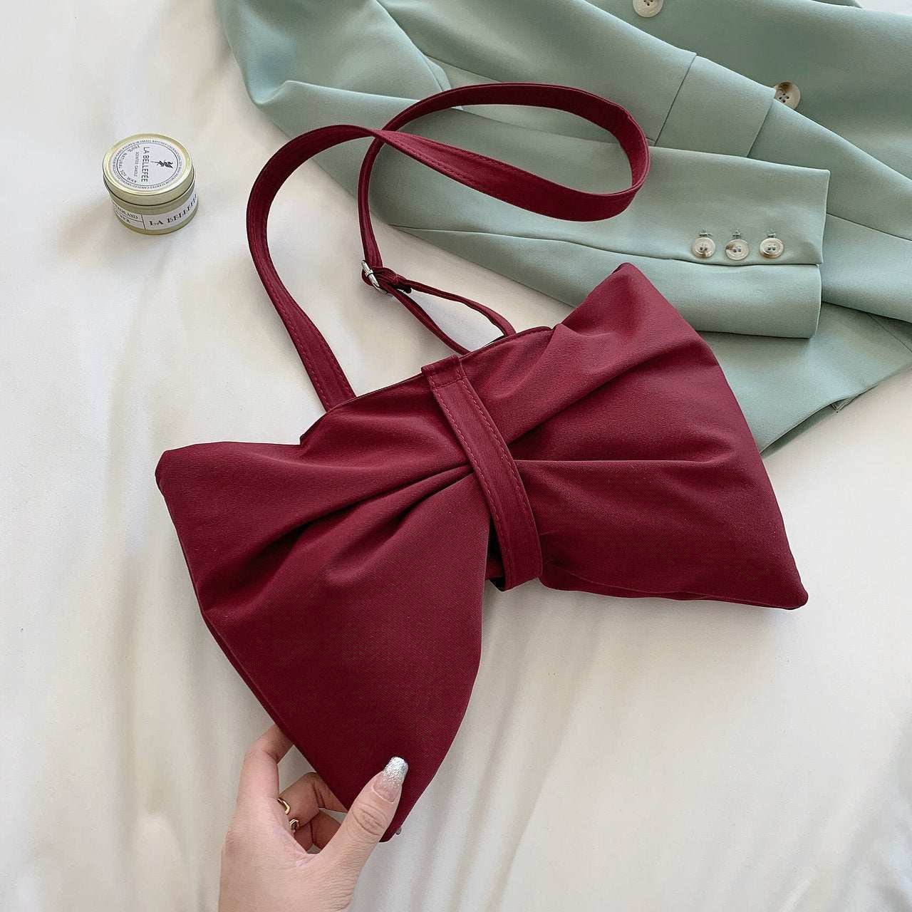 Fashion Large Bow Shoulder Bag For Girls Cute Cow Print Crossbody Bags Women Lovely Shopping Bags - AMIR BAGS INDIA PRIVATE LIMITED