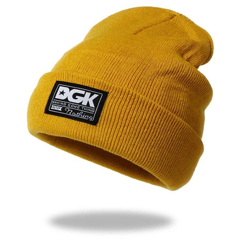 Fashion Letters Woolen Cap Men And Women - AMIR BAGS INDIA PRIVATE LIMITED