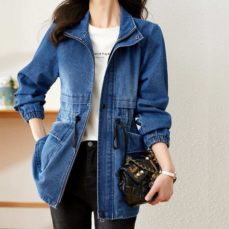 Fashion Personalized Denim Jacket Women - AMIR BAGS INDIA PRIVATE LIMITED