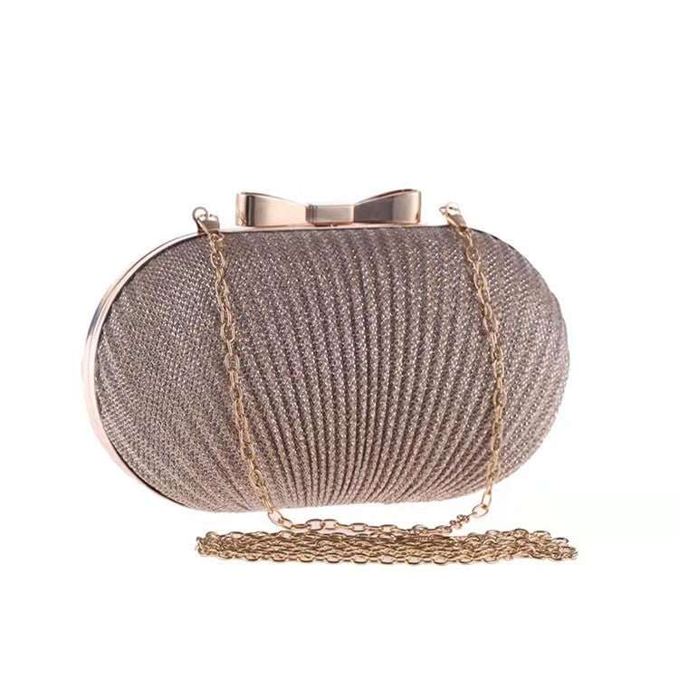 Fashion Pleated Butterfly Goose Egg Dinner Bag - AMIR BAGS INDIA PRIVATE LIMITED