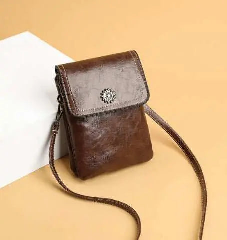 Fashion Simple Large Capacity Mobile Phone Bag Mini Crossbody Bag - AMIR BAGS INDIA PRIVATE LIMITED