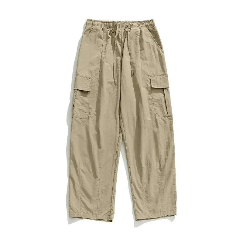 Fashion Work Clothes Casual Pants MenProduct information:Color: black, khaki, Dark Army Green Suitable for people: Youth Size: M,L,XL,XXL,XXXL Fabric name: Nylon Applicable scenarios: Leisure ApplicableDropshipmanAMIR BAGS INDIA PRIVATE LIMITEDnull