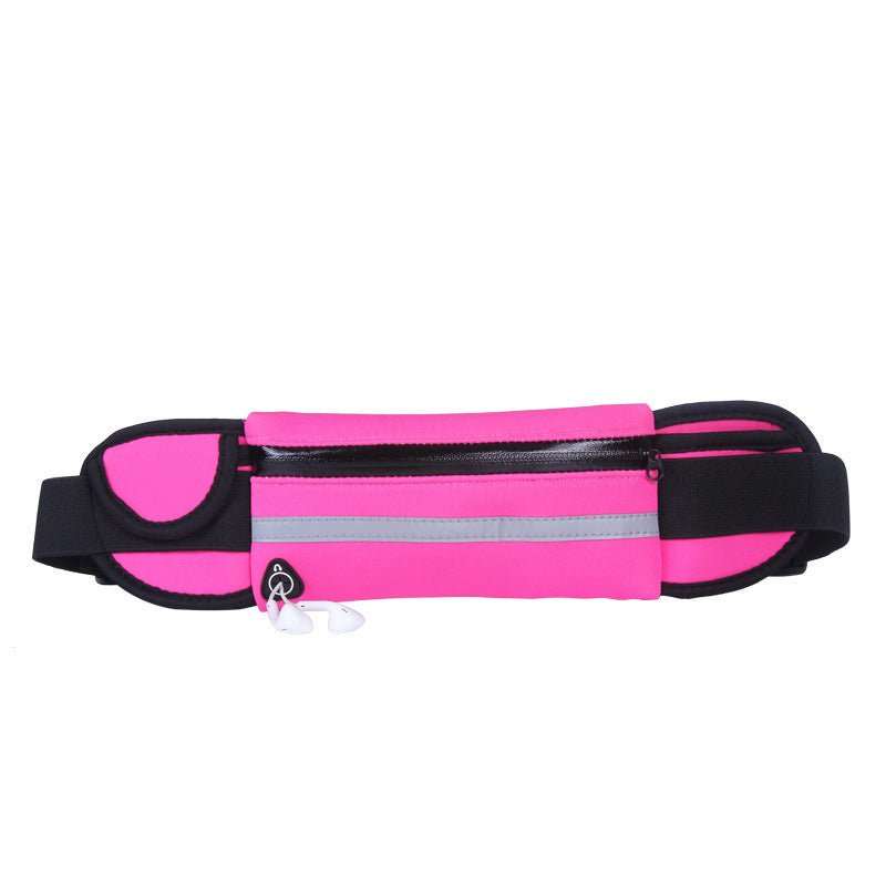 Fitness Waist Bag With Pocket Slim Running Jogging Belt Fanny Pack Bag For Hiking Cycling Workout Sports Gym - AMIR BAGS INDIA PRIVATE LIMITED