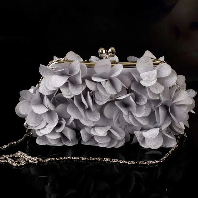 Flowe Bridal Evening Banquet Bag Fashion Cheongsam Clutch - AMIR BAGS INDIA PRIVATE LIMITED