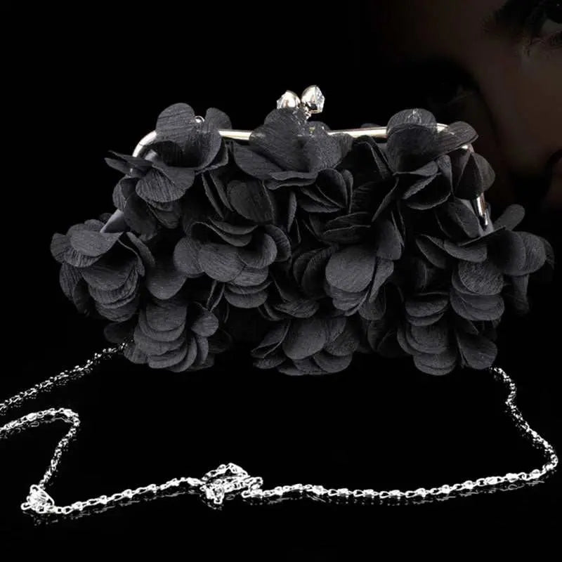 Flowe Bridal Evening Banquet Bag Fashion Cheongsam Clutch - AMIR BAGS INDIA PRIVATE LIMITED