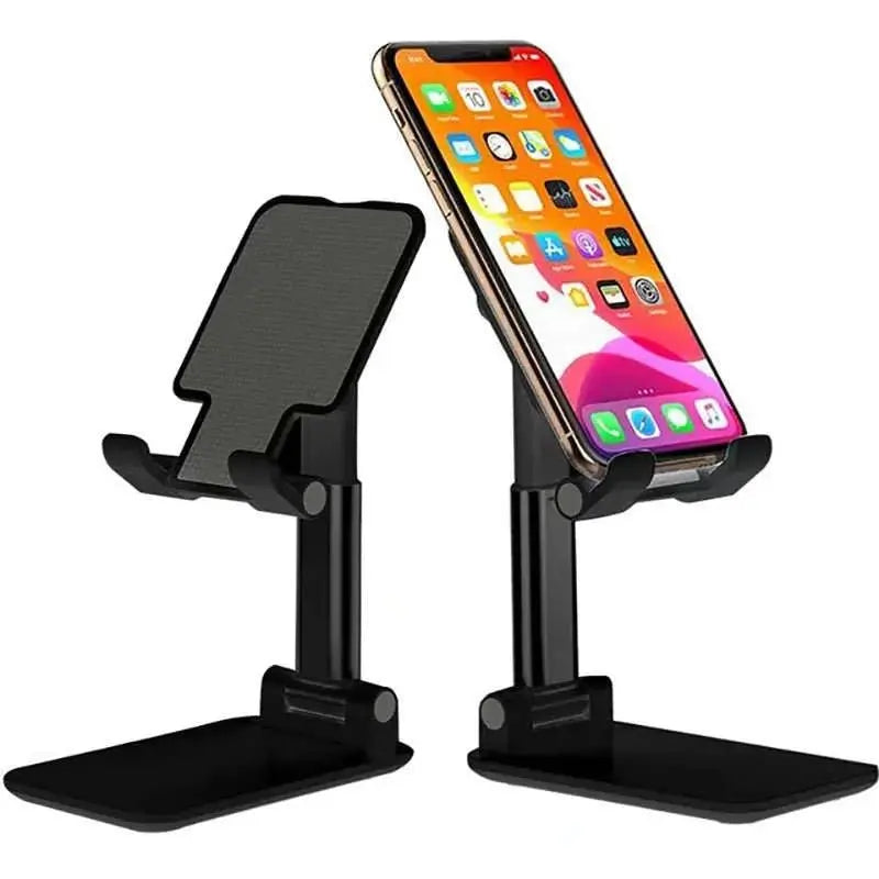 Foldable ABS Desktop Mobile Phone Stand For iPad iPhone 16 15 Smartphone Support Tablet Desk Cell Phone Portable Holder Bracket - AMIR BAGS INDIA PRIVATE LIMITED