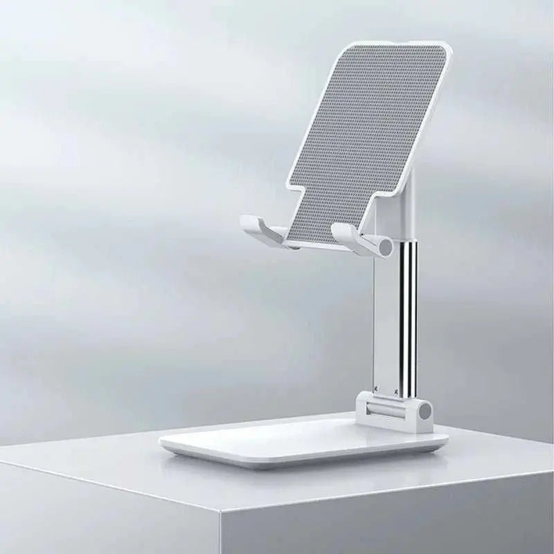 Foldable ABS Desktop Mobile Phone Stand For iPad iPhone 16 15 Smartphone Support Tablet Desk Cell Phone Portable Holder Bracket - AMIR BAGS INDIA PRIVATE LIMITED