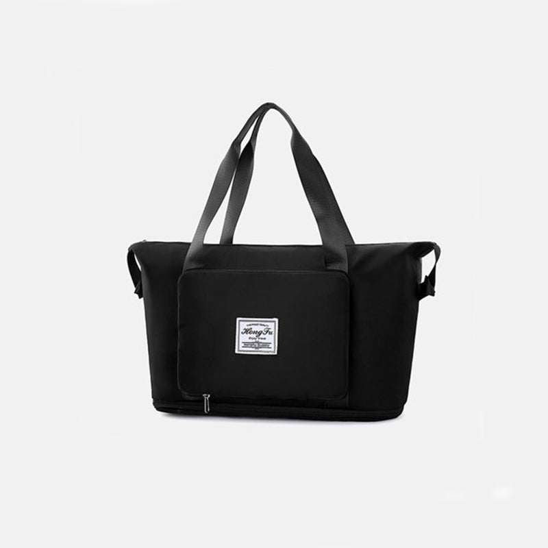Foldable Storage Travel Bag Waterproof Large Capacity Gym Fitness Bag Weekender Overnight For Women - AMIR BAGS INDIA PRIVATE LIMITED
