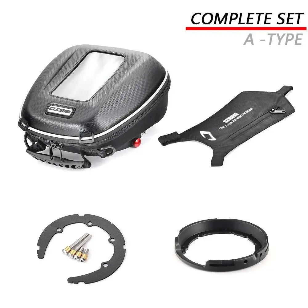 For BMW G310GS G310R Motorcycle Tank Bag Luggage Waterproof Backpack GS310 G 310GS G 310RR Racing Tank Front Bag Quick Lock Flan - AMIR BAGS INDIA PRIVATE LIMITED