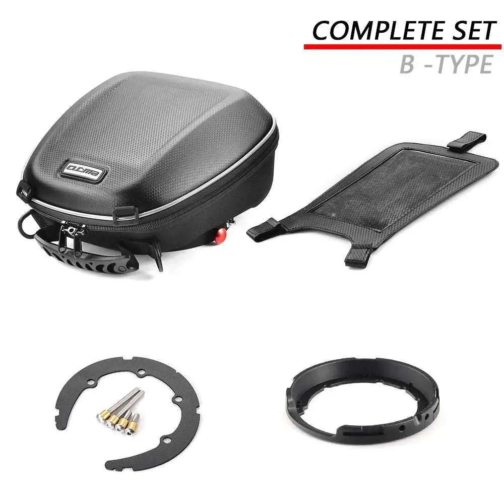 For BMW G310GS G310R Motorcycle Tank Bag Luggage Waterproof Backpack GS310 G 310GS G 310RR Racing Tank Front Bag Quick Lock Flan - AMIR BAGS INDIA PRIVATE LIMITED