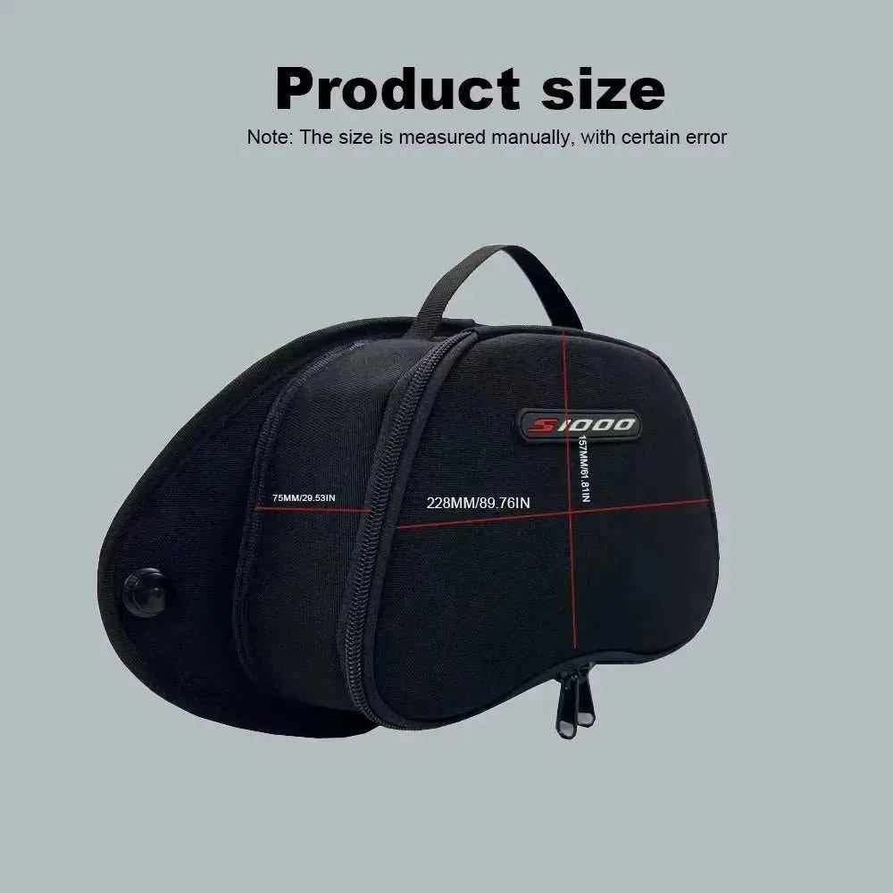 For BMW S1000RR S1000R S1000 RR Motorcycle accessories waterproof oil fuel bag tank storage bag luggage black kit - AMIR BAGS INDIA PRIVATE LIMITED